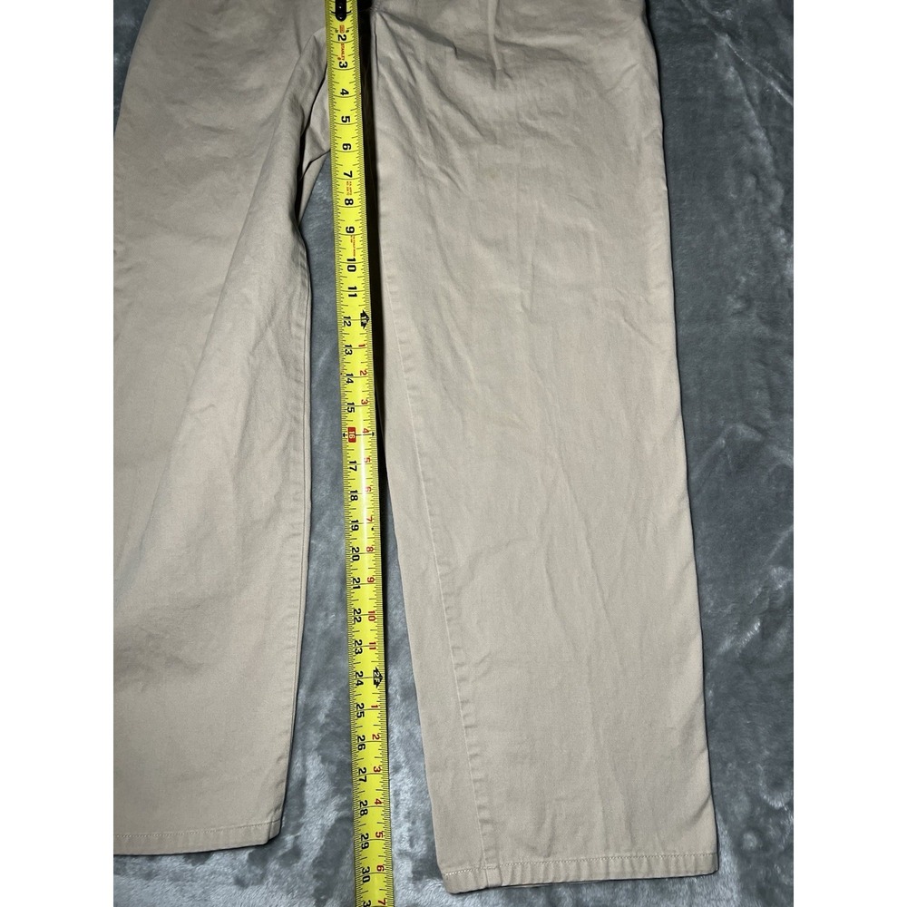 Polo Ralph Lauren Pants 34x30 Beige Preppy Straight Leg Classic Fit - Picture 4 of 8